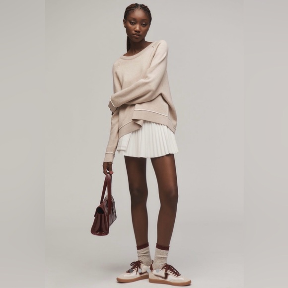 Anthropologie The Oaklyn Cozy Crew-Neck Sweatshirt by Pilcro - Picture 4 of 11